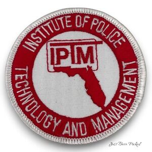 Institute of Police Technology and Management Patch 2" Round‎